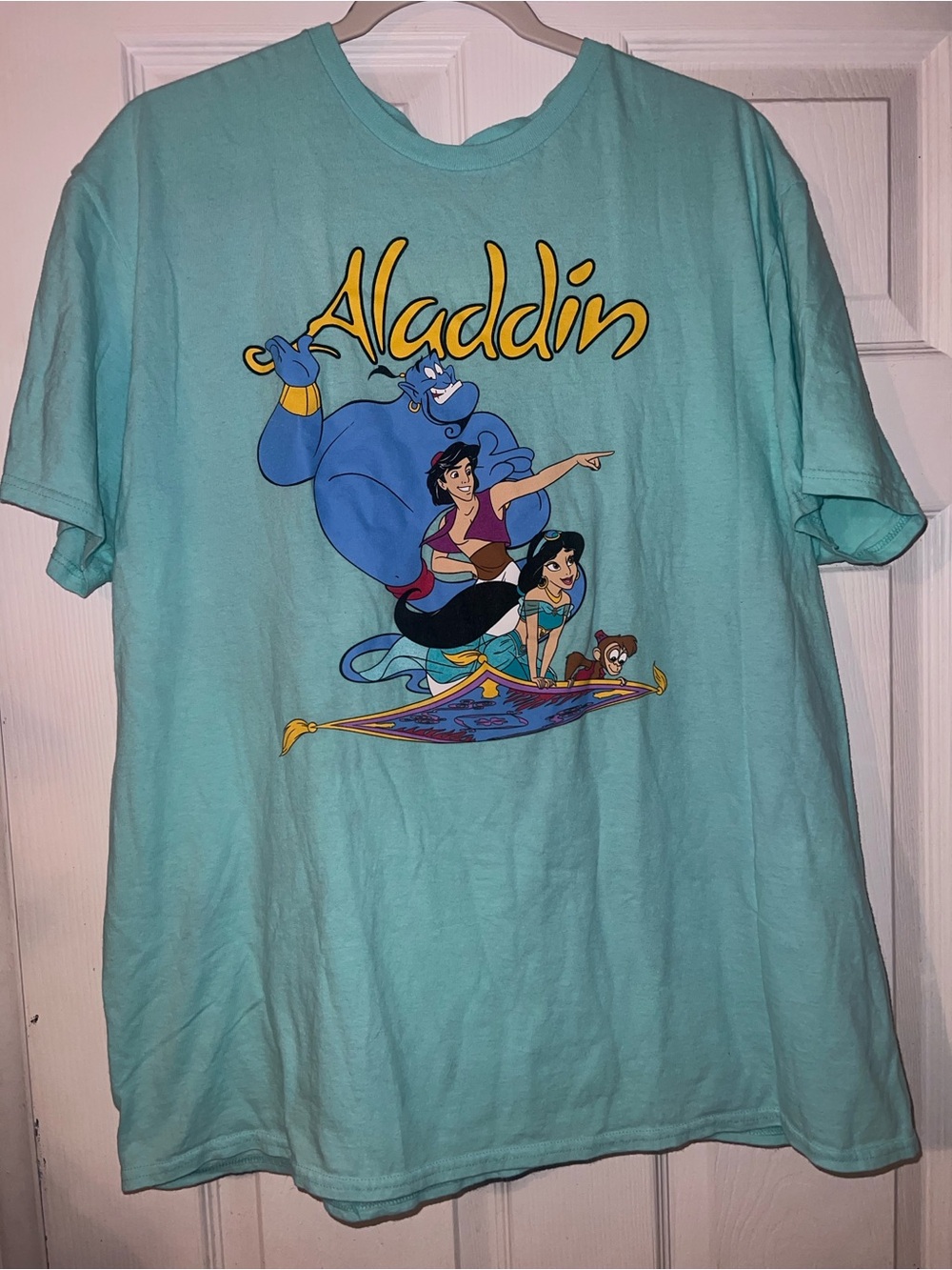 Disney Aladdin t shirt men size xl